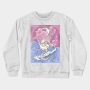 Tui and La, Moon and Ocean Spirits Crewneck Sweatshirt